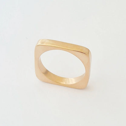 Bague femme plaqué or 18K Harmony Bellaime 2